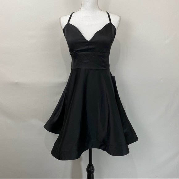 JUMP Satin Party Dress - Picture 3 of 7